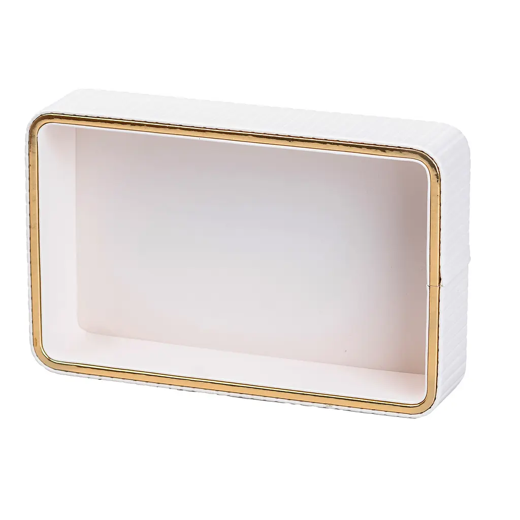 Серветниця з еко-шкіри для дому, білий TS Kitchen HP9900W - фото 3