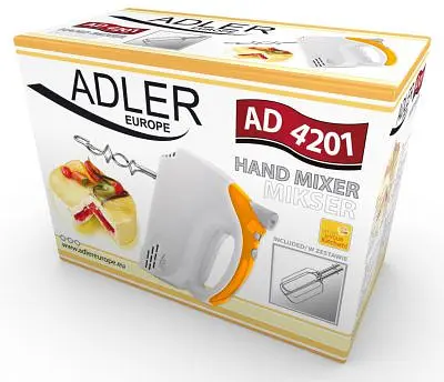 Міксер Adler AD 4201 orange - фото 2