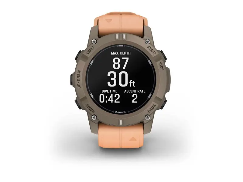 Смарт-годинник Garmin Descent G2 Paloma with Shell Pink Band (010-02986-01) - фото 8