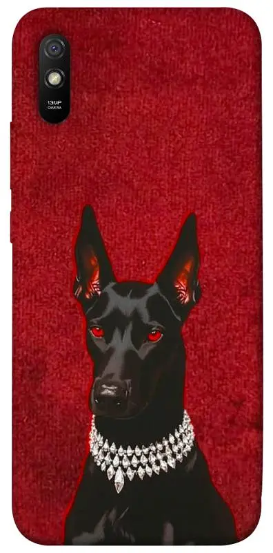 TPU чохол Demsky Premium doberman для Xiaomi Redmi 9A
