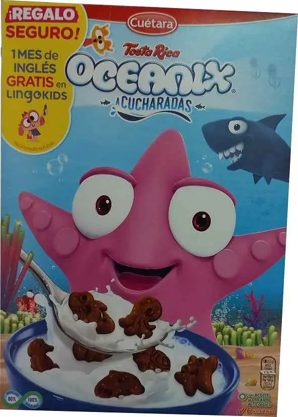Печиво Cuеtara Tosta Rica Oceanix A Cucharadas 320 г (8434165530591)