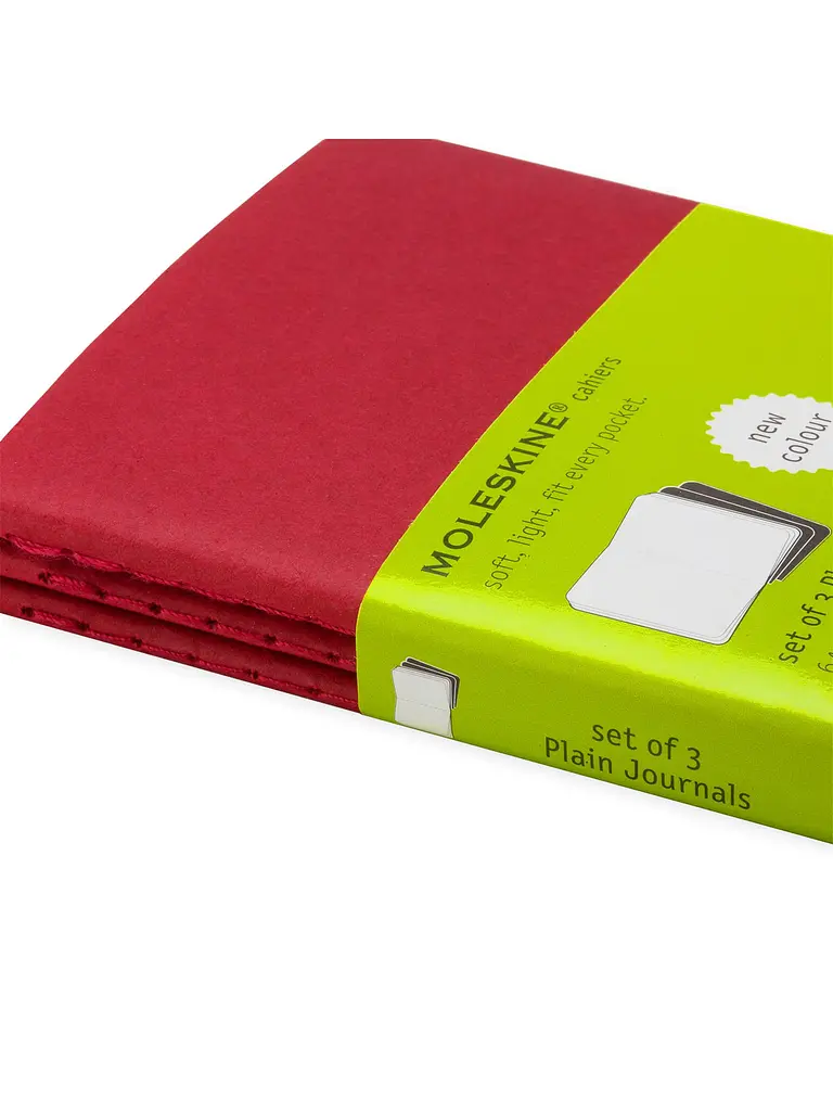 Записник Moleskine Cahier кишеньковий, Нелінований Бордо (CH113) - фото 2