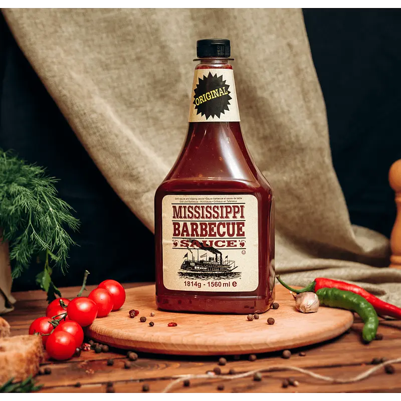 Соус барбекю Mississippi Barbecue Sauce Original 1814г - фото 2