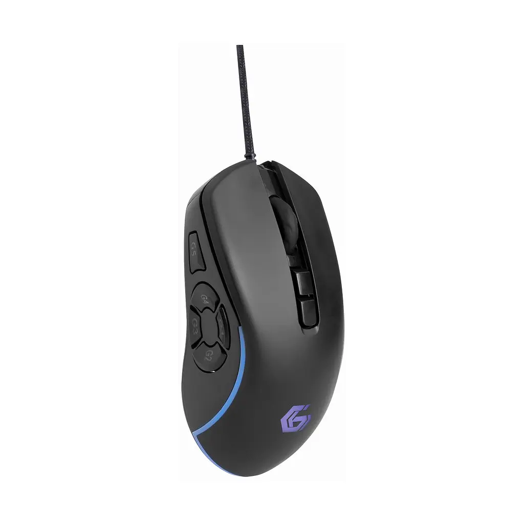 Мишка Gembird Ragnar RX500 USB RGB Black (MUSG-RAGNAR-RX500) - фото 2
