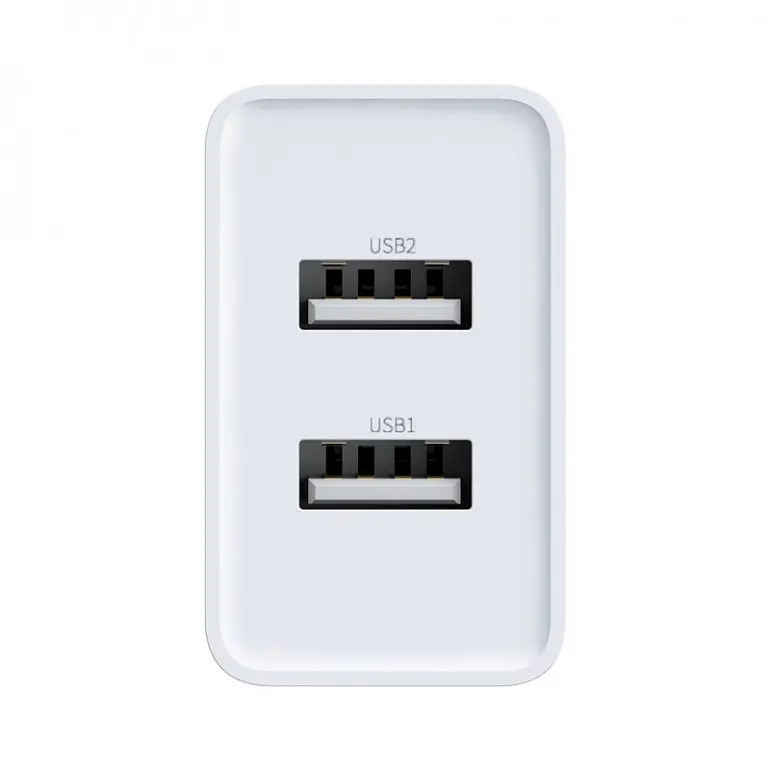 Зарядное устройство для Baseus Speed ​​Mini Dual USB 10.5W Белый (CCFS-R02) - фото 5