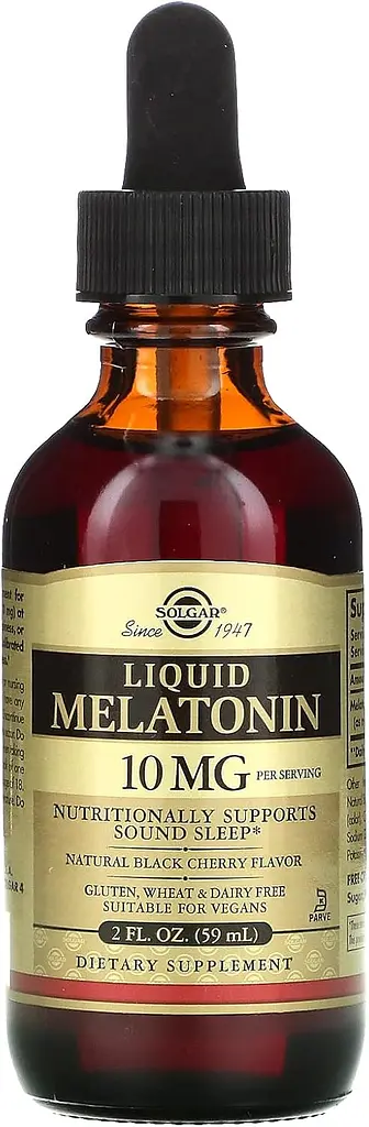 Рідкий Мелатонін Liquid Melatonin 10 мг - 59 мл зі Смаком Вишні
