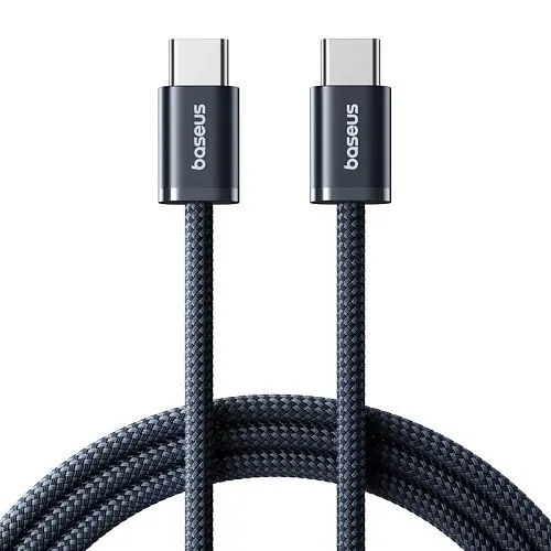 PD кабель Baseus Dynamic 4 Fast Charging Type-C to Type-C 100W 2m чорний P10381400121-01