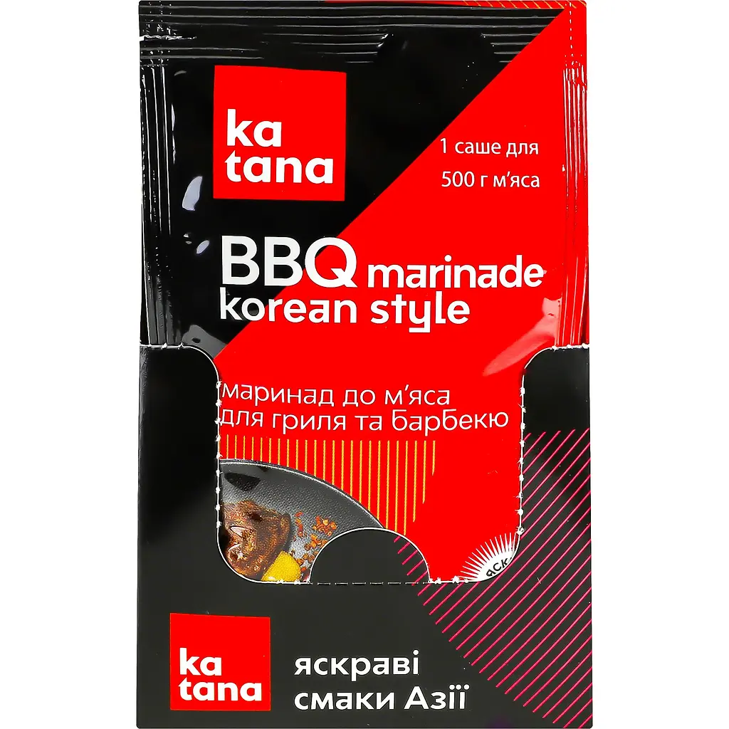Маринад Katana Korean Style для гриля и барбекю 60 г - фото 3