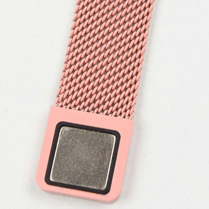 Ремінець Milanese Loop Design для Xiaomi Mi Band 7 Peach - фото 3