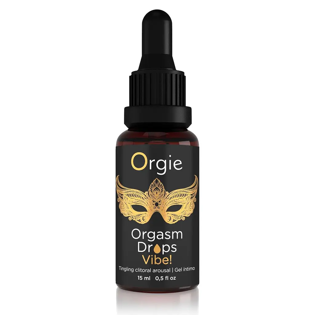 Клиторальные капли с вибрацией Orgasm Drops Vibe! - 15 мл Orgie (Бразилия-Португалия) - фото 2