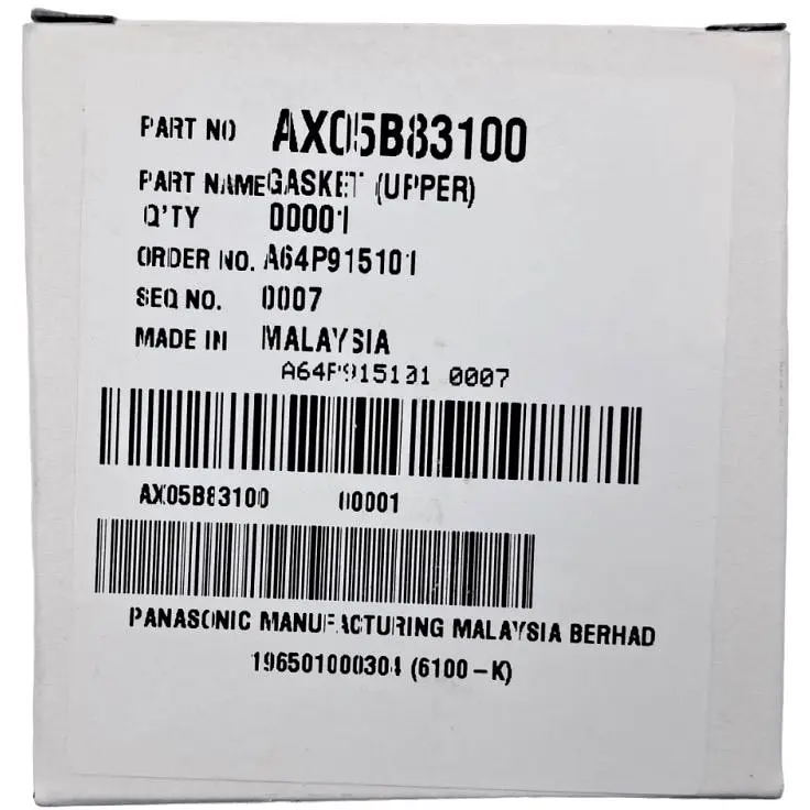 Гумова прокладка для блендера Panasonic AX05B83100 - фото 4
