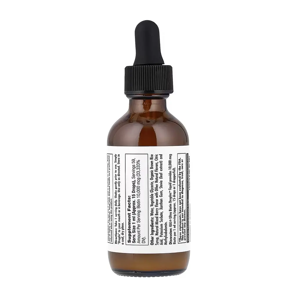 Ultra Biotin 10000mcg - 59 ml Mixed Berry - фото 2