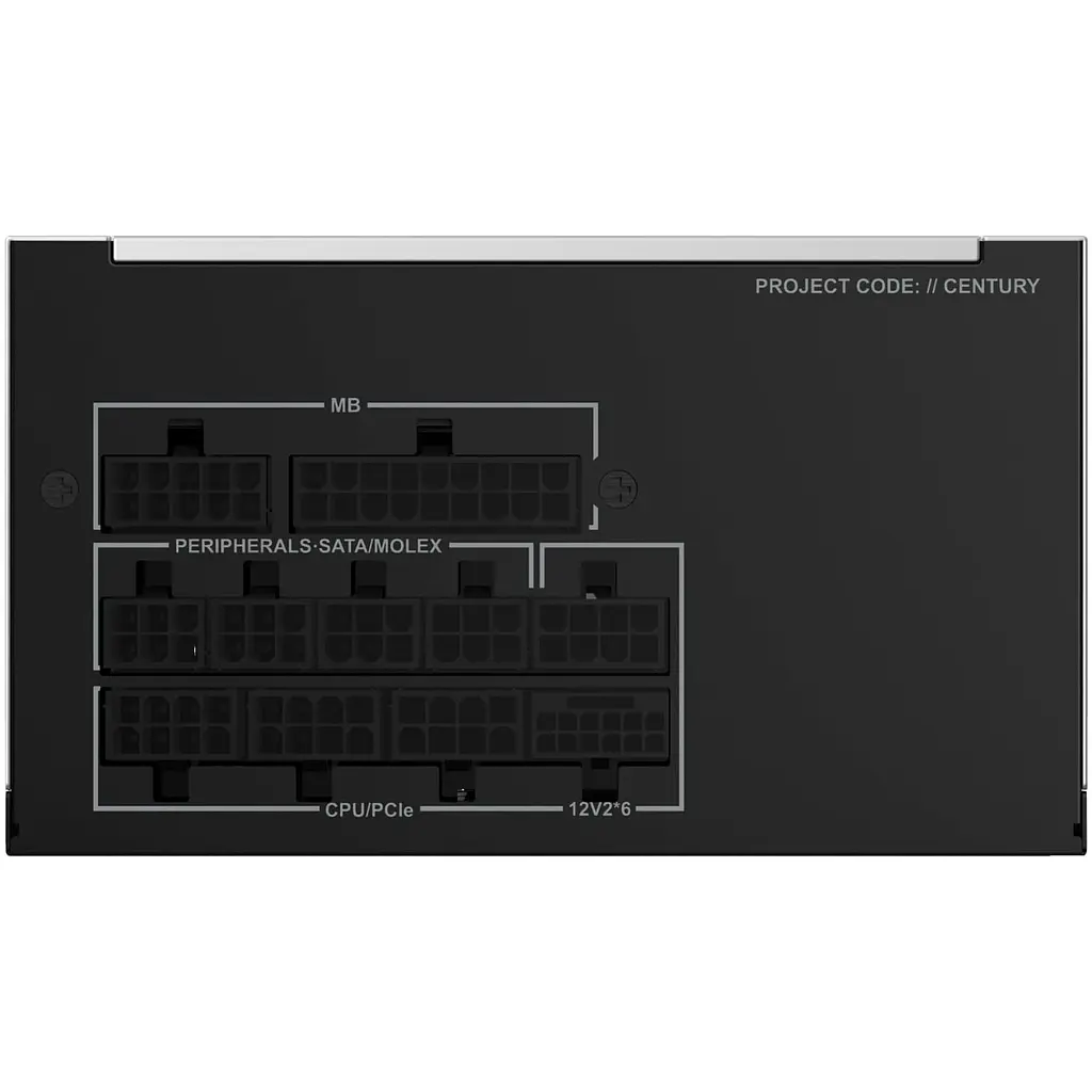 Блок питания MONTECH CENTURY II 850W ATX 3.1 80+ Gold (CENTURY II 850) - фото 6
