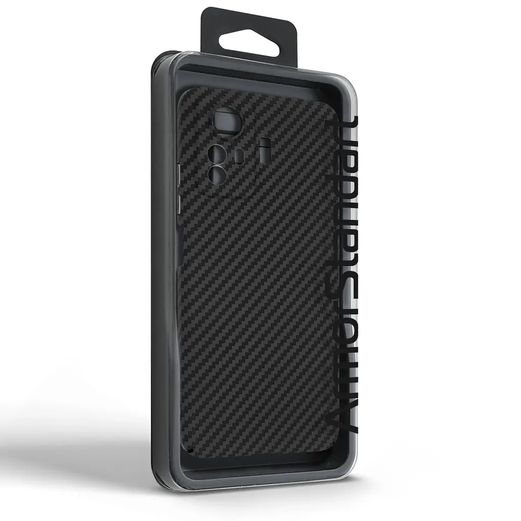 Чохол ArmorStandart LikeCarbon для Xiaomi Redmi Note 12S 4G Black - фото 3