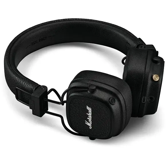 Bluetooth-гарнітура Marshall Major V Black (1006832) - фото 2