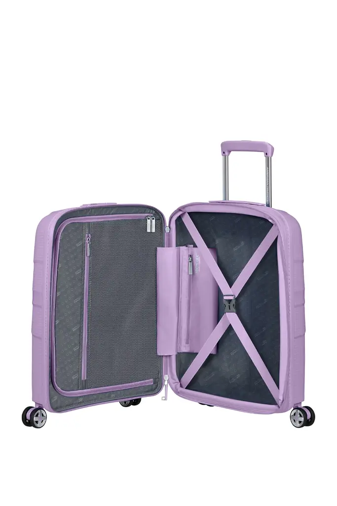 Валіза American Tourister STARVIBE DIGITAL LAVENDER 55x40x20(23) 55 См MD5*81002 - фото 2