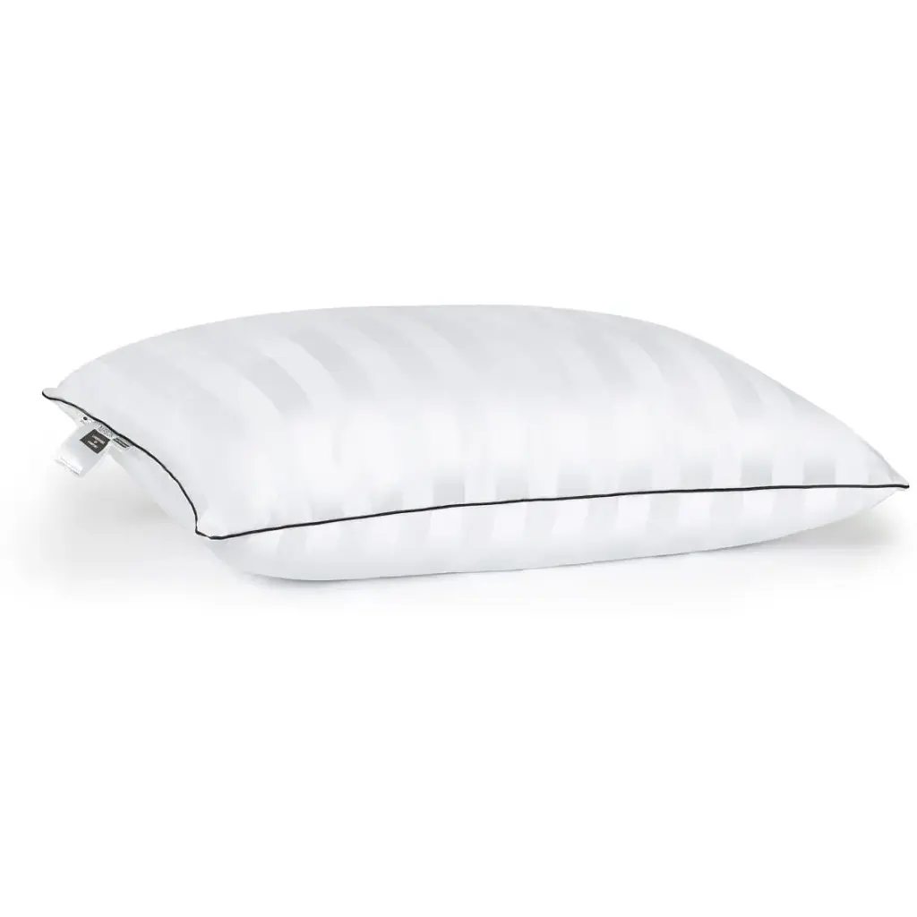 Подушка пуховая MirSon Hand Made Royal Pearl №907 средняя 50х50 см белая (2200003279153) - фото 3