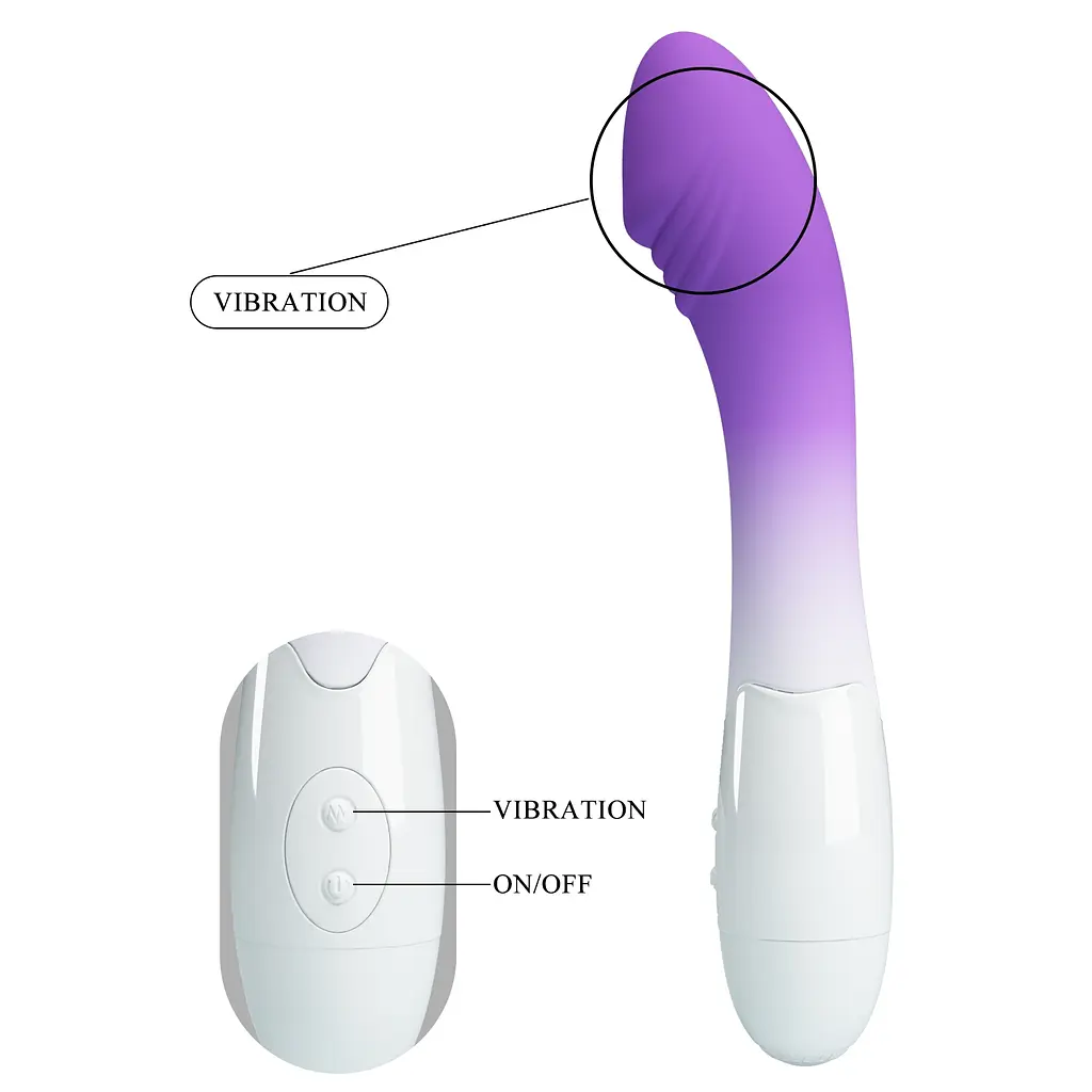 Силіконовий вібратор PRETTY LOVE Elemental, 30 vibration functions, Silicone ABS PRETTY LOVE BI-014812-A6 101944 - фото 3