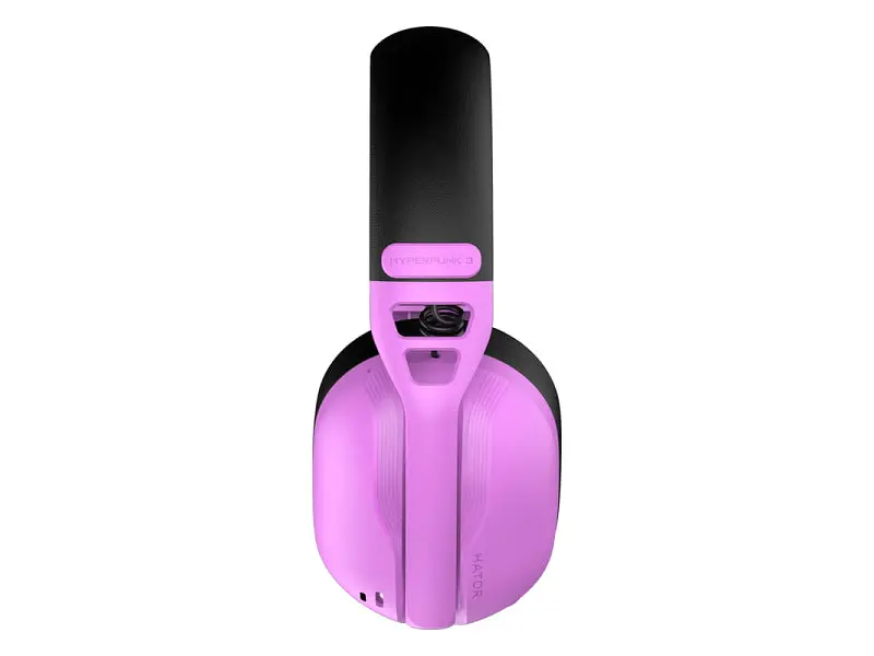 Навушники з мікрофоном Hator Hyperpunk 3 Wireless Cyber Violet (ESH19) - фото 6