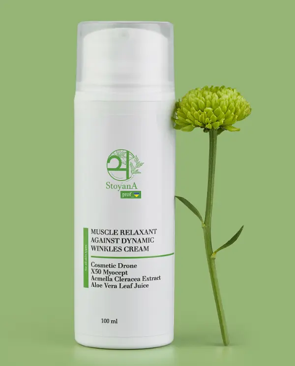 Крем-міорелаксант проти мімічних зморшок StoyanA Muscle Relaxant Cream Against Dynamic Wrinkles 100 мл