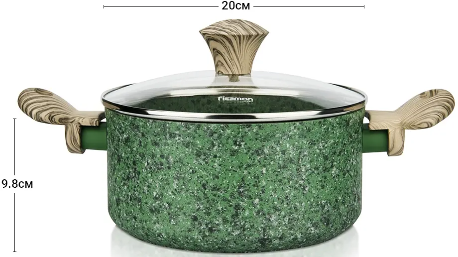 Кастрюля Fissman Malachite 2.7 л (4318) - фото 6