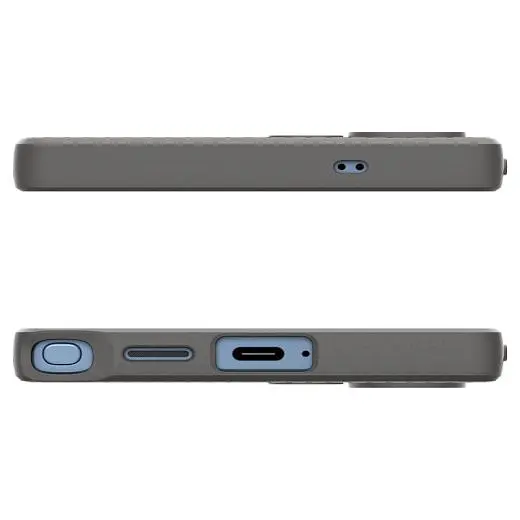 Чехол Spigen Liquid Air Marble Gray для Samsung Galaxy S25 Ultra (ACS08954) - фото 6