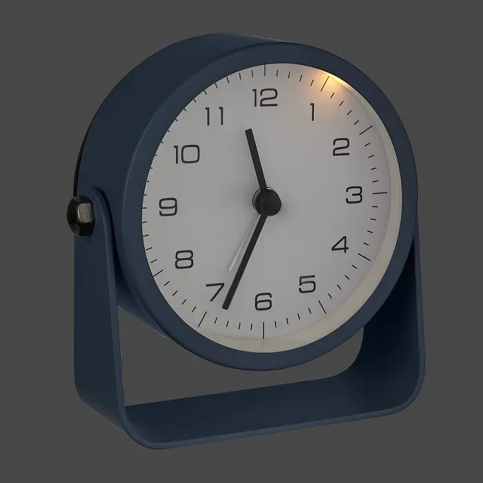 Будильник TFA "Design" безшумний синій 99x42x101 мм (60104206) - фото 5