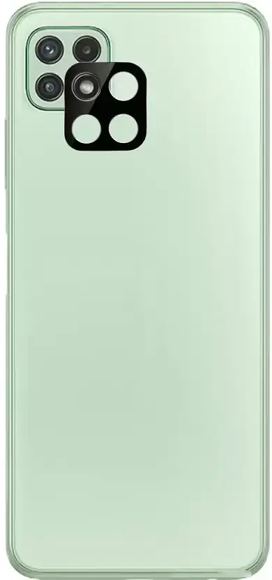 Захисне скло на камеру DK 3D Color Glass для Samsung Galaxy A22 5G A226 black - фото 4