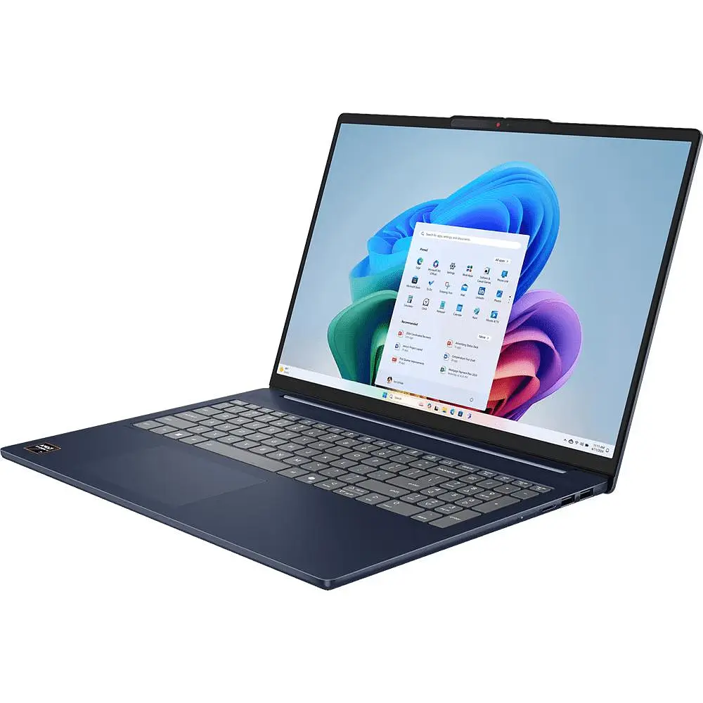 Ноутбук Lenovo IdeaPad Slim 5 16AKP10, (83HY0036RM), AMD Ryzen AI 7 350 до 5.0 ГГц, 16" 2.8K OLED, 32 ГБ, SSD 1 ТБ, AMD Radeon 860M, Free DOS - фото 5