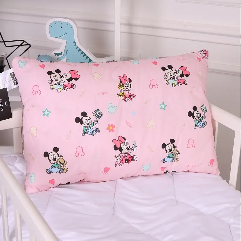 Подушка антиаллергенная MirSon Kids Time 20-0042 Pink Mikey Mouse 50х70 см (2200009666230) - фото 4