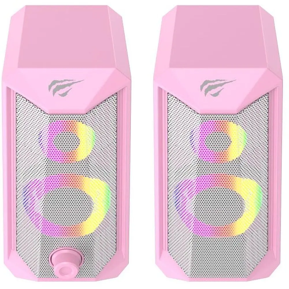 Колонки ігрові Havit HV-SK202 USB 2.0 pink (HV-SK202) - фото 3