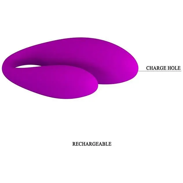Вибратор Pretty Love Chad Vibrator 9.3 см фиолетовый - фото 2