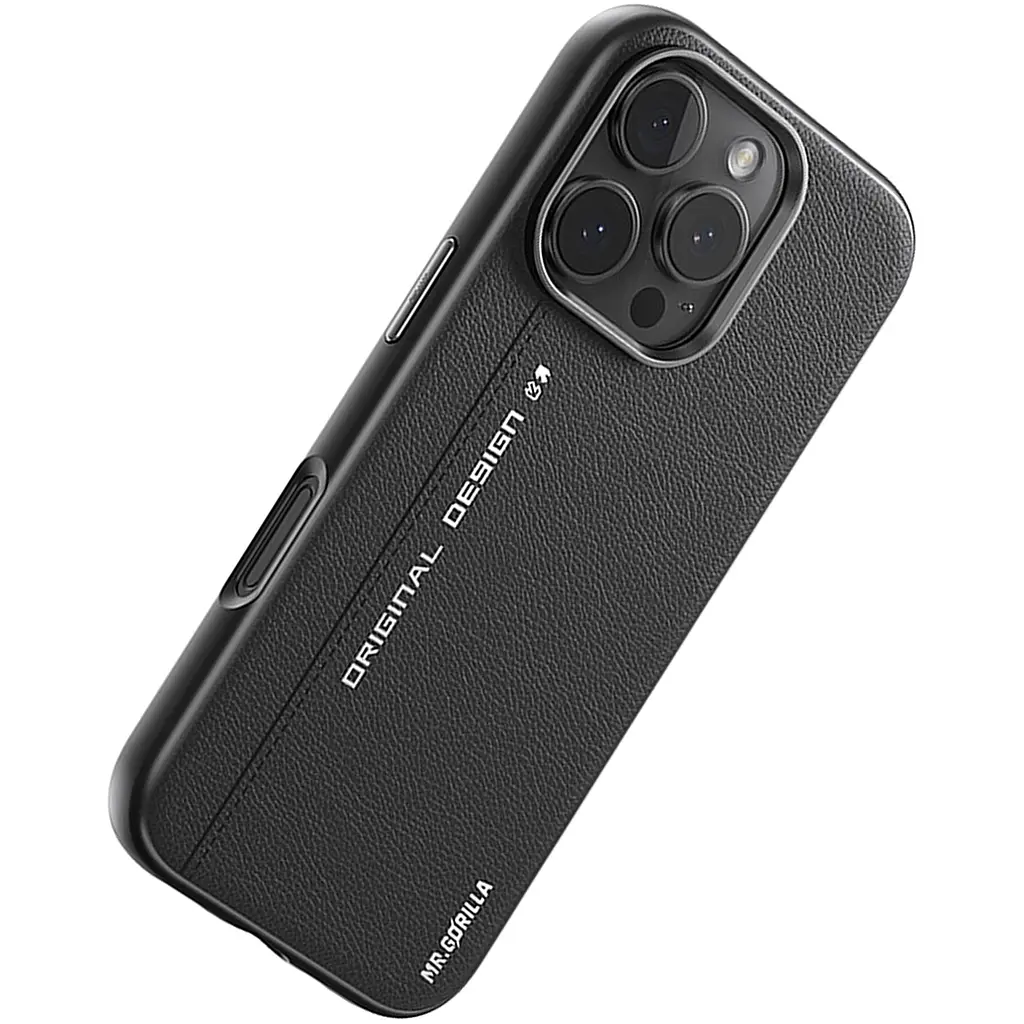 Чохол Blueo Leather with MagSafe для Apple iPhone 16 Pro Max Black (B52-I16PMBLK) [115141] - фото 3