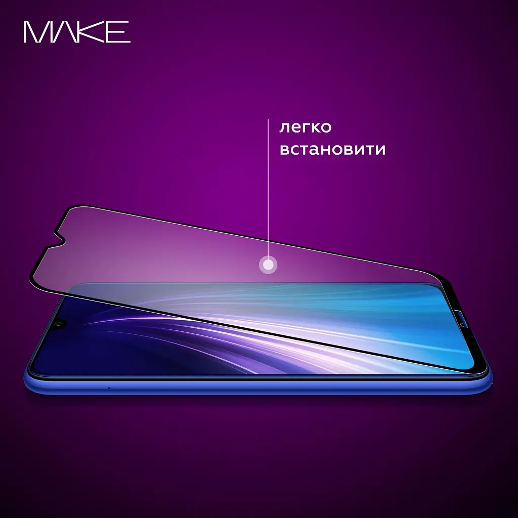 Скло захисне MAKE Samsung A04/A04s/A04e (MGF-SA04) - фото 7