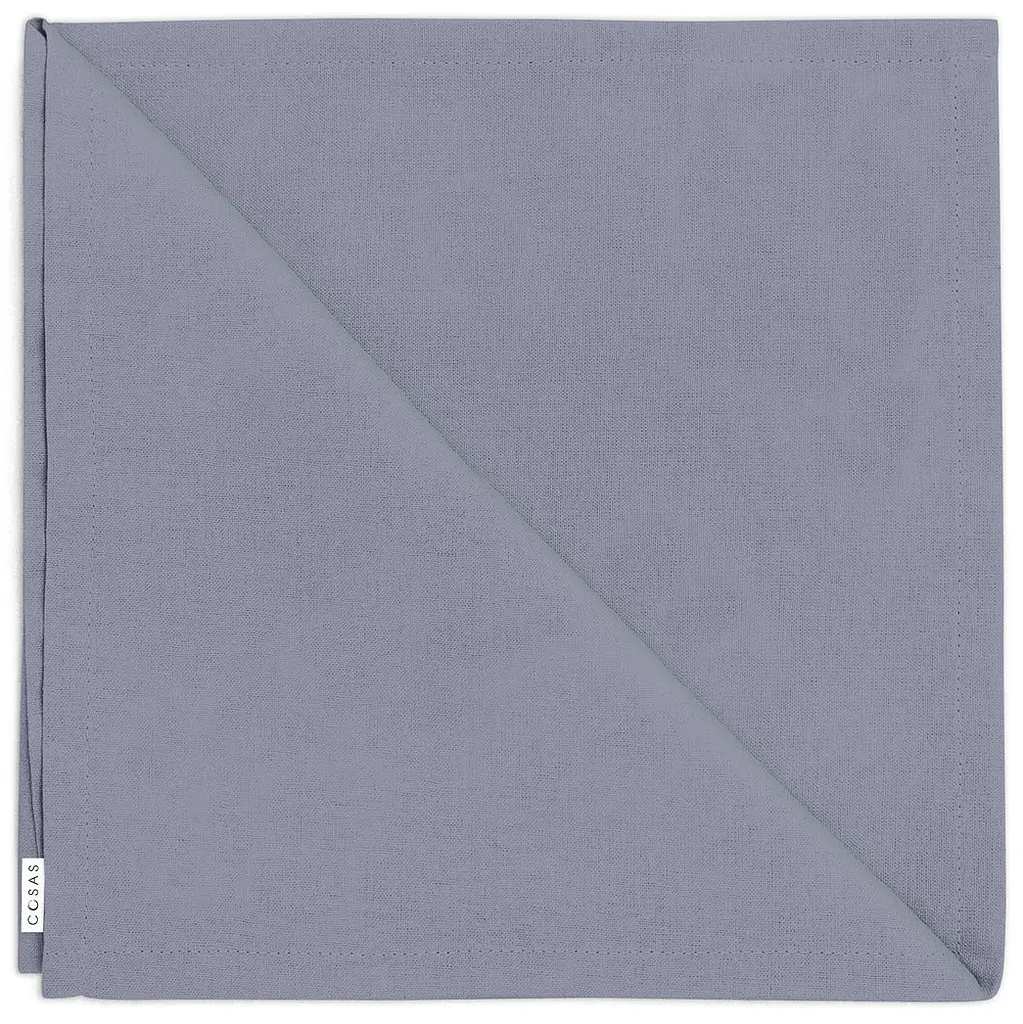 Набір скатертина з серветками Cosas Grey & Stormy 140х180 см (Set_ClGrey_35SerSteel) - фото 4