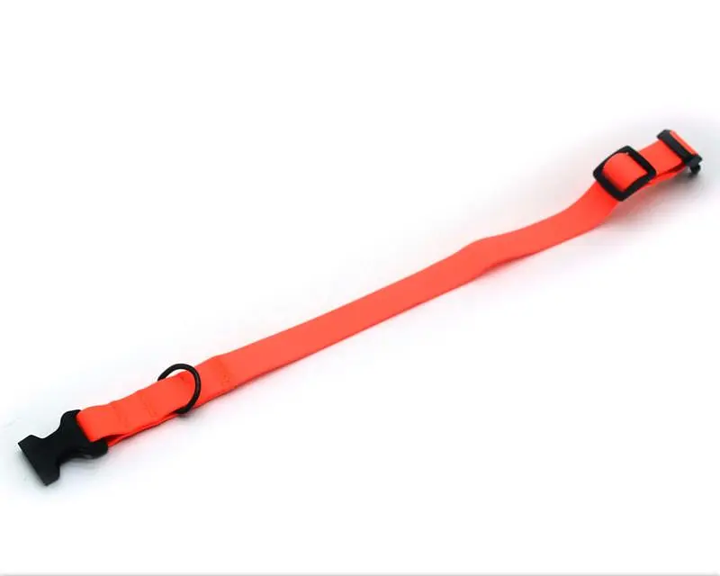 Нашийник для собак Zoo-hunt 2,5 см 35-50 см біотановий помаранчевий 1027 - фото 3