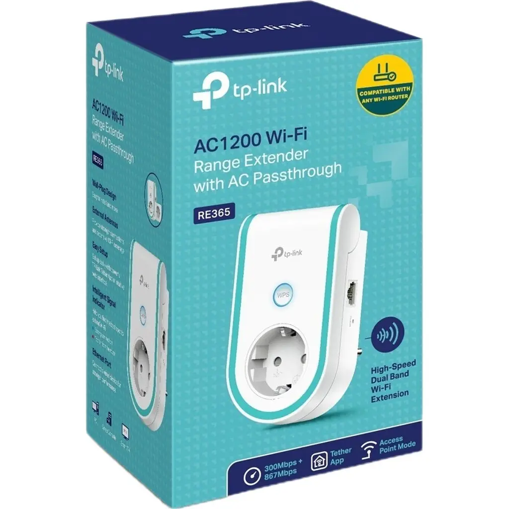 Ретранслятор Wi-Fi сигналу TP-Link RE365 [106826] - фото 4