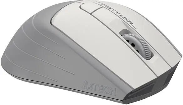 Мишка A4-Tech Fstyler FG30S Grey/White - фото 5