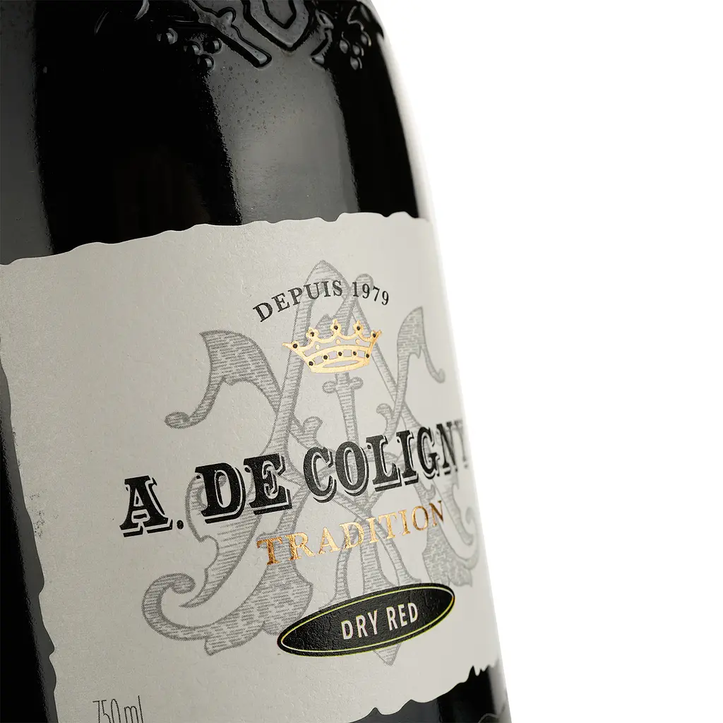 Вино A. De Coligny Red Dry червоне сухе 11% 0.75 л - фото 3
