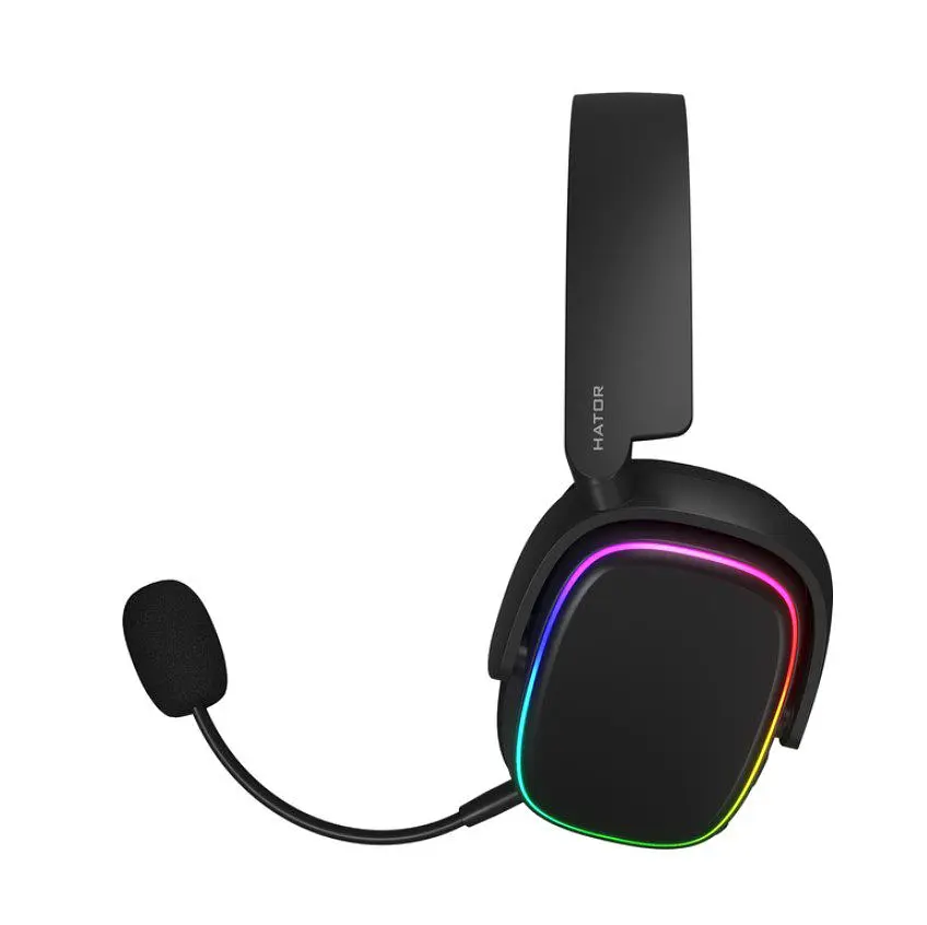 Игровые наушники Hator HTA-842B Phoenix 7.1 RGB + мышь Hator HTM-540B Stellar PRO Black - фото 3