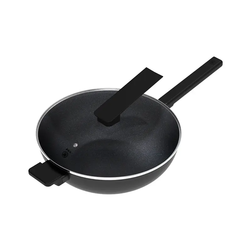 Антипригарна сковорода Xiaomi ZHIWUZHU cooking non-stick wok Mijia custom - фото 2