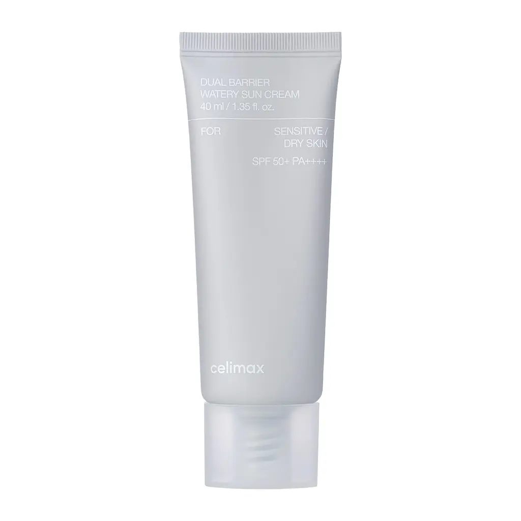 Зволожувальний сонцезахисний крем для обличчя Celimax Dual Barrier Watery Sun Cream SPF50+ PA++++ 40 мл