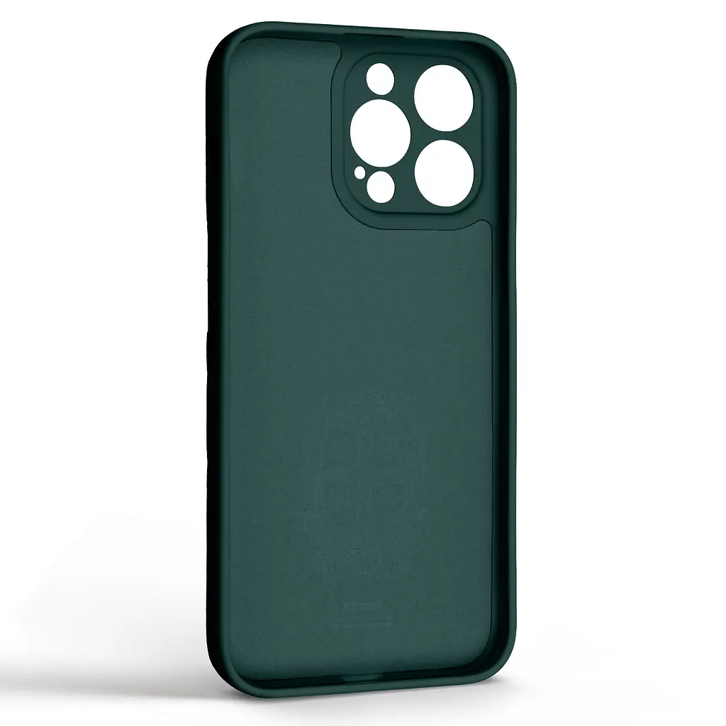Силиконовый чехол для Apple iPhone 14 Pro Max, Icon Ring, зеленый, панель-накладка, с кольцом-подставкой на 360°, противоударный, возможность использования магнитных держателей, ArmorStandart (ARM68724) - фото 2