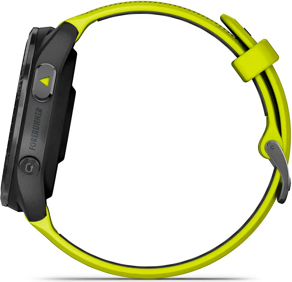 Смарт-часы Garmin Forerunner 965 Titanium Bezel with Black Case and and Yellow/Black Silicone Band (010-02809-02/12) [89361] - фото 5