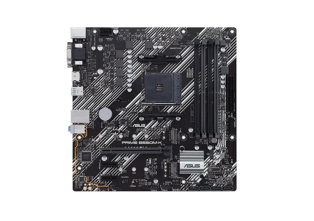 Материнская плата PRIME B550M-K sAM4 B550 4xDDR4 M.2 HDMI DVI D-Sub mATX Asus teh0018941 - фото 2