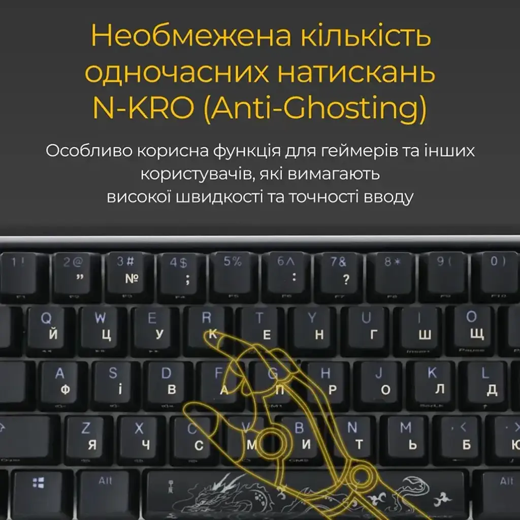 Клавіатура Ducky One 3 Mini Cherry MX Brown RGB Black (DKON2161ST-BUAPXCLAWSC1) UA [125714] - фото 7