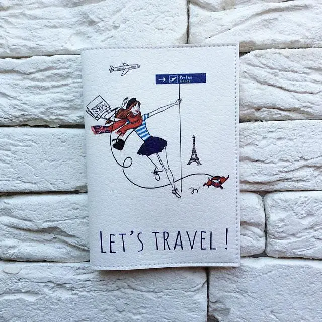 Обкладинка для паспорта Let's travel to Paris - фото 2