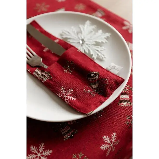 Чехол для приборов Прованс Колокольчики на красном (37926) - фото 5