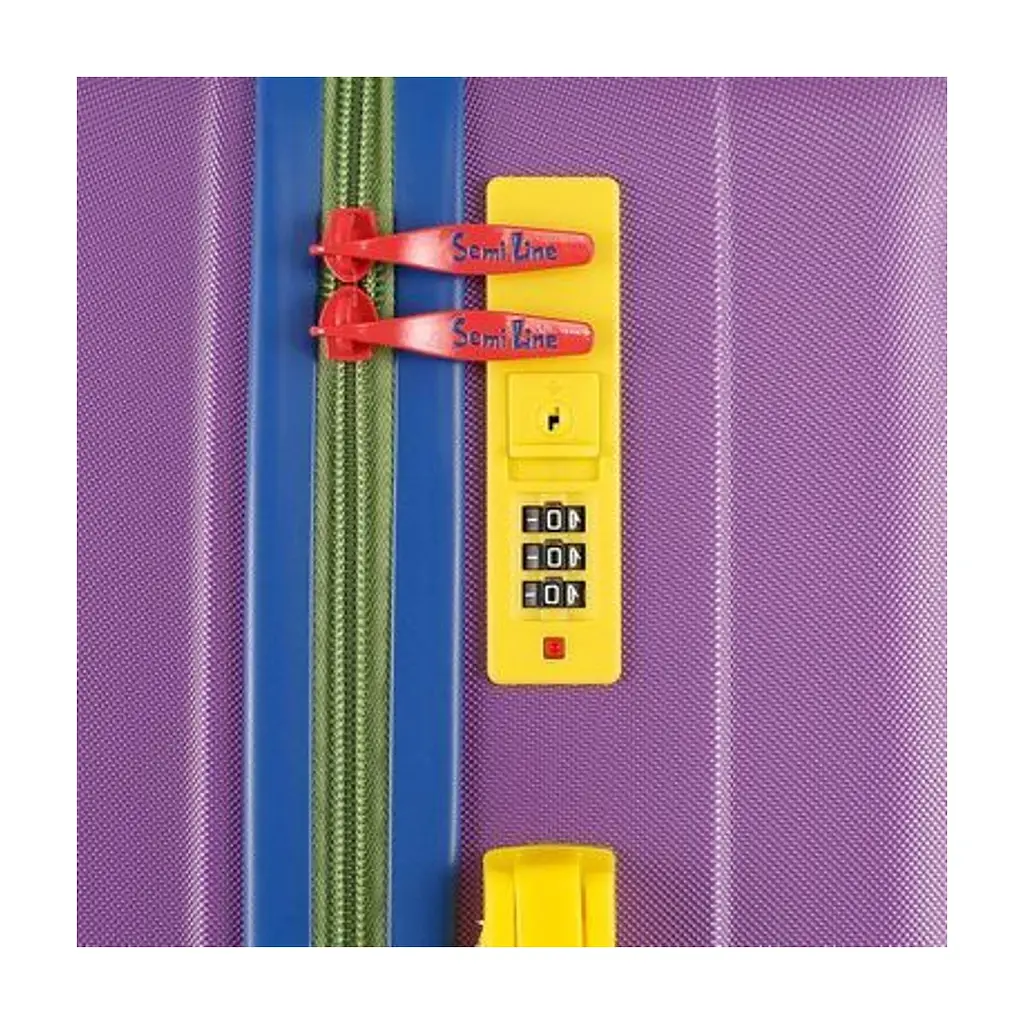 Валіза Semi Line 24" M T5804-2 Purple (DAS303193) - фото 7