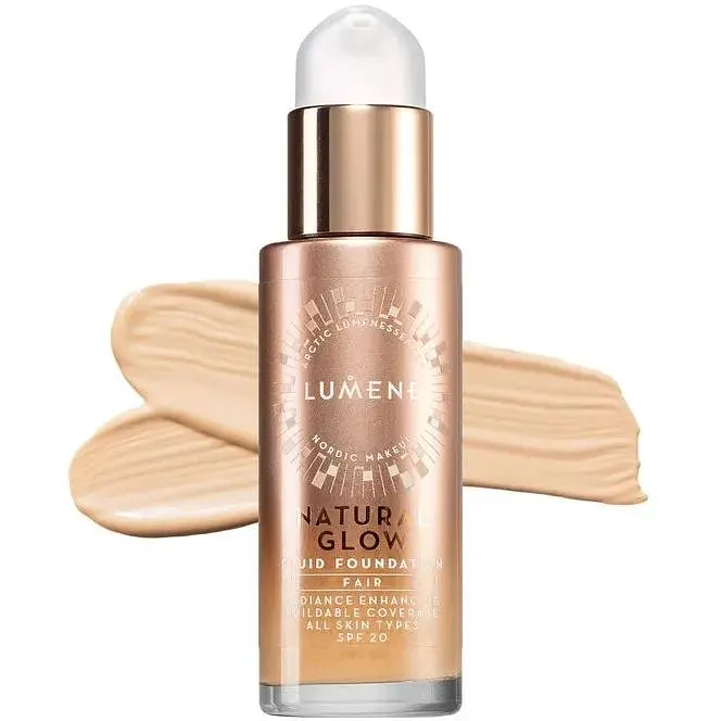Тонуючий флюїд Lumene Natural Glow SPF 20 відтінок Fair 30 мл - фото 2